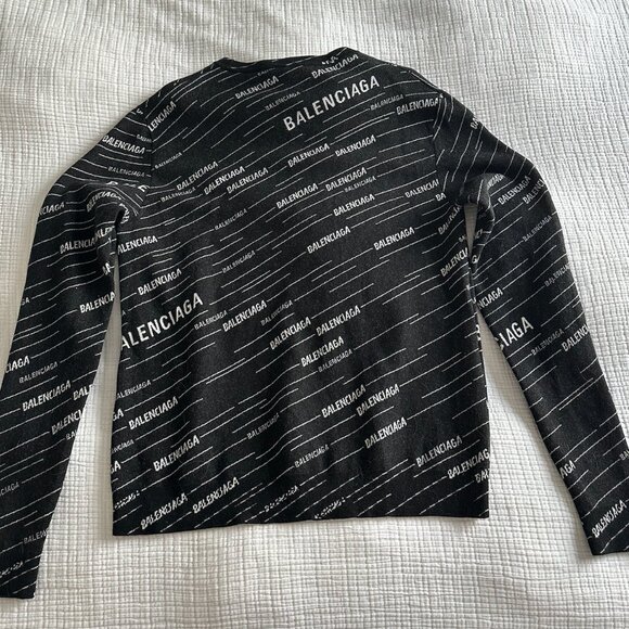 Balenciaga wool women's sweater - Picture 3 of 4